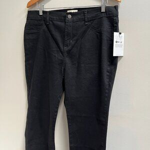 NWT ETICA Black High Rise Skinny Jeans, Size 36" Waist Size 5 MSRP $238